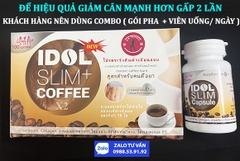 CAFE GIẢM CÂN IDOL SLIM DẠNG GÓI PHA VÀ VIÊN UỐNG CỦA THÁI LAN