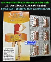 NƠI MUA THUỐC GIẢM CÂN BASCHI CAM HÀNG THẬT TẠI VIỆT NAM