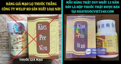 VIDEO PHÂN BIỆT THẬT GIẢ THUỐC KIAN PEE WAN