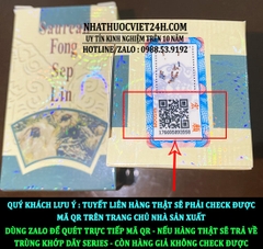 VIDEO CHECK MÃ QR CODE HỘP TUYẾT LIÊN PHONG THẤP LINH HÀNG THẬT