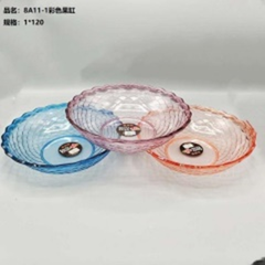 đĩa trái cây nhiều màu