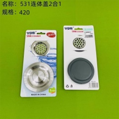 Nắp đậy 2 trong 1, mã 531, thương hiệu XRG.