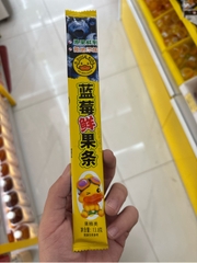 Thanh trái cây tươi việt quất Vịt Vàng Nhỏ  (13.8g * 60 cây)