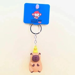 Móc treo lớn hình búp bê vải.