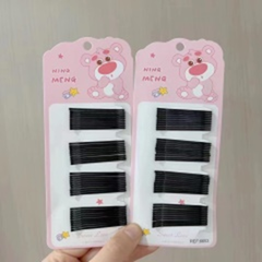Kẹp tóc hình gấu dâu, mã 6653.