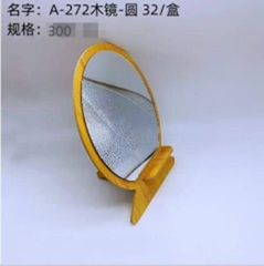 gương tròn gỗ