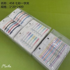 Kẹp tóc 7 màu, mã 458.