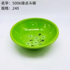Bát họa tiết chấm xanh mã 5006.