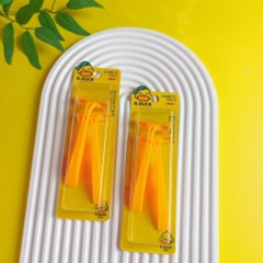 dao cạo lông 2 chiếc/ túi hiệu vịt vàng nhỏ