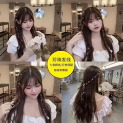 Tết tóc ngọc trai.