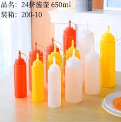 Bình bóp tương, dung tích 650ml, mã 24
