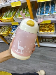 Bình nước thủy tinh hình Hươu