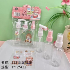 Bộ bình xịt 60ml, mã 332.