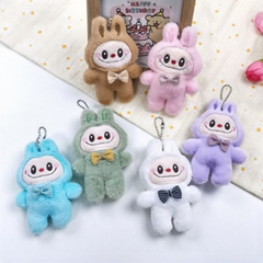 Móc Khoá Labubu Đeo Lơ Dễ Thương