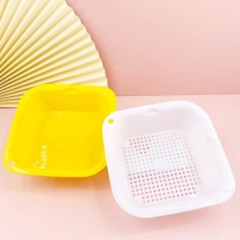 rổ thoát nước bộ 2 chiếc hiệu vịt vàng nhỏ