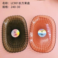 Đĩa trái cây hình chữ nhật