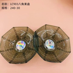 đĩa hoa quả bát giác