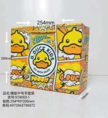 túi xách tay bản ngang sz trung hiệu vịt vàng nhỏ