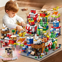 Lego Cửa Hàng Nước
Giải Khát, Đồ Ăn Nhanh