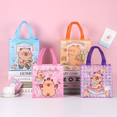 Túi Xách Chống Nước Capybara Cute, Kt: 22*23cm