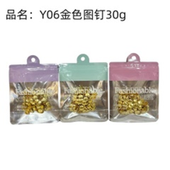 Đinh ghim vàng, 30g, mã Y06.