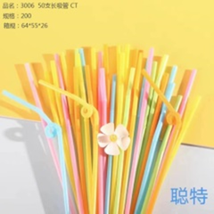 50 ống hút dài, mã 3006, thương hiệu CT.