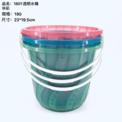 xô nước nhựa trong