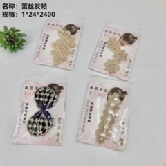 Miếng dán tóc ren.
