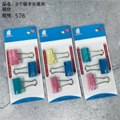3 kẹp giấy đuôi dài