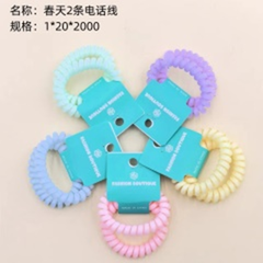 2 dây buộc tóc điện thoại mùa xuân.