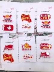 Kẹp tóc bộ lễ Quốc khánh.