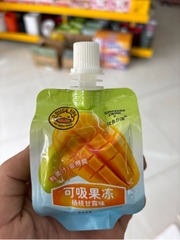 Thạch uống mới vị xoài trân châu Vịt Vàng Nhỏ Youliang 100g đóng gói lẻ Dương chi cam lộ