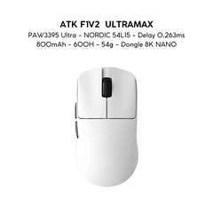 VGN ATK F1 V2 Series - Chuột Không Dây Nhẹ 38g, Cảm Biến PAW3950 Ultra, Polling Rate 8000Hz - Hiệu Suất Đỉnh Cao Cho Game Thủ