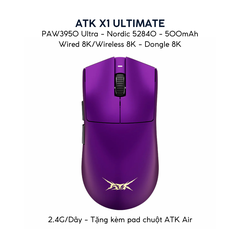 Chuột Gaming Không Dây VXE ATK X1 SE / X1S / X1 / Pro / Promax / Ultra / Ultimate
