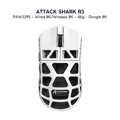 Chuột Gaming Không Dây ATTACK SHARK R3 8K