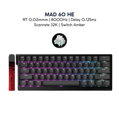 BÀN PHÍM CƠ GAMING HE MAD60 | MAD68 HE | Rapid Trigger | 1000hz | 8000hz