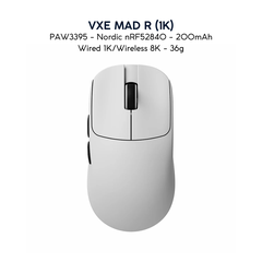 Chuột Gaming Không Dây VXE MAD R / R + / R Major / R Major +