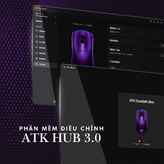 Chuột Gaming Không Dây ATK Duckbill Ultra PAW3950 Ultra, Nordic 54H20, 8000Hz