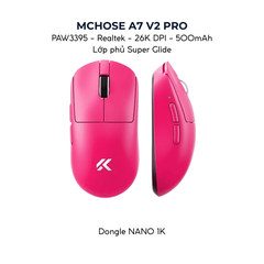 Chuột Gaming Không Dây MCHOSE A7 / A7 PRO / A7 ULTRA