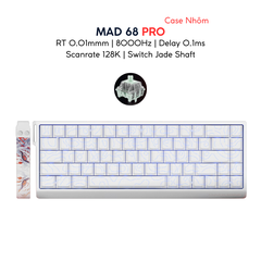 BÀN PHÍM CƠ GAMING HE MAD60 | MAD68 HE | Rapid Trigger | 1000hz | 8000hz