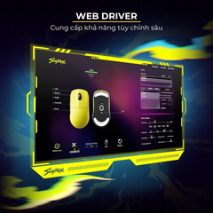 Chuột Gaming Không Dây Scyrox V8 – 8000Hz, 30K DPI, Siêu Nhẹ 40g