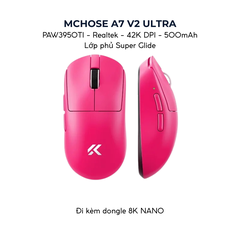 Chuột Gaming Không Dây MCHOSE A7 / A7 PRO / A7 ULTRA