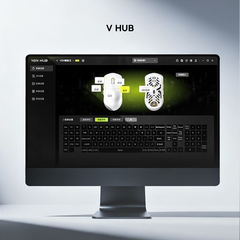 Chuột Gaming Không Dây VGN Dragonfly King Space Silver Hợp kim Magie Siêu nhẹ 54g, Cảm biến PAW3950, Chip Star Flash, Pin 500mAh