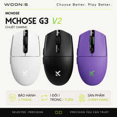 Chuột Gaming Không Dây MCHOSE G3 / G3 A 800mAh
