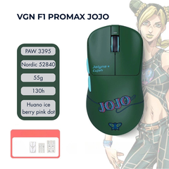 Chuột gaming không dây VGN Dragonfly F1 Pro Max – Siêu nhẹ 55g, 130h pin, cảm biến PAW3395