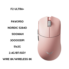 Chuột Gaming Không Dây VGN Dragonfly F2 Promax, Ultra+ Siêu nhẹ 51g, Cảm biến PAW3950 Flagship, Chip Nordic