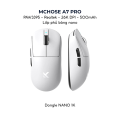 Chuột Gaming Không Dây MCHOSE A7 / A7 PRO / A7 ULTRA