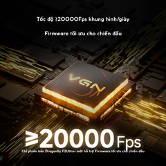 Chuột Gaming Không Dây VGN Dragonfly F2 Promax, Ultra+ Siêu nhẹ 51g, Cảm biến PAW3950 Flagship, Chip Nordic