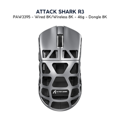Chuột Gaming Không Dây ATTACK SHARK R3 8K