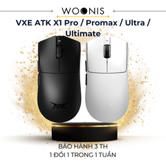 Chuột Gaming Không Dây VXE ATK X1 SE / X1S / X1 / Pro / Promax / Ultra / Ultimate